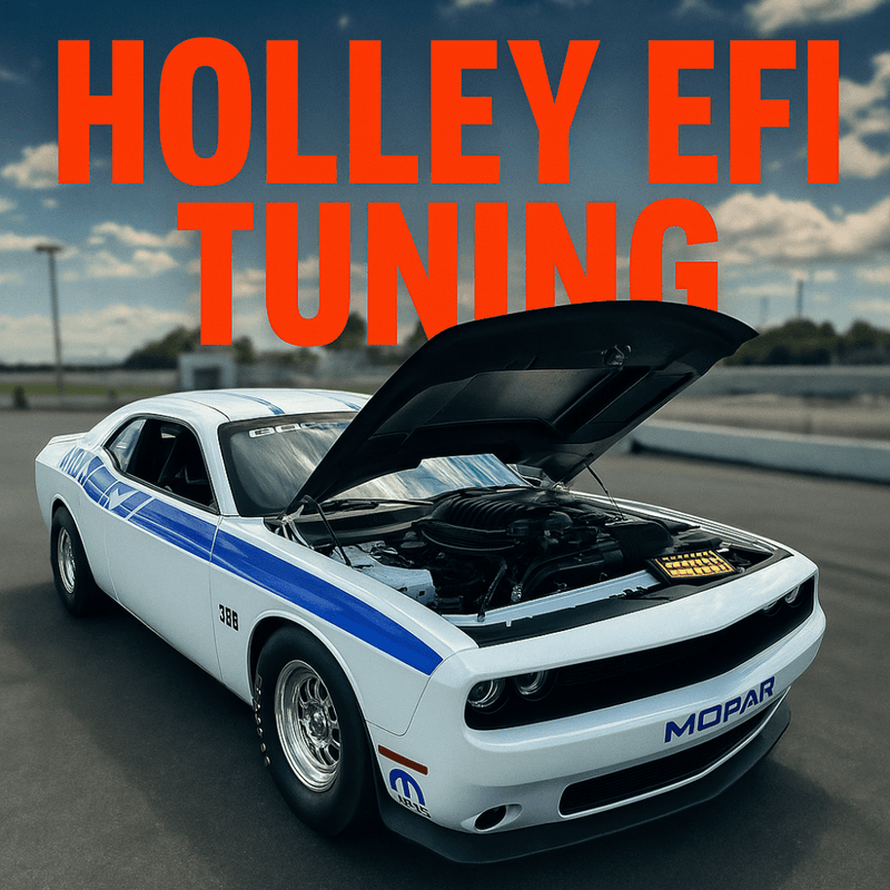 In-person Holley EFI calibration service from Billet Pro Shop