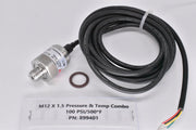 Lowdoller coolant pressure and temperature sensor 100 PSI 500F