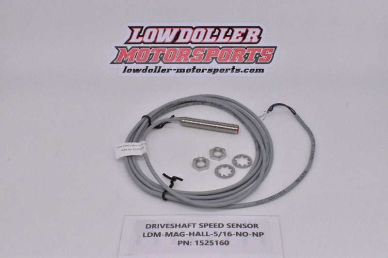 Lowdoller 5/16-24 magnet speed sensor body