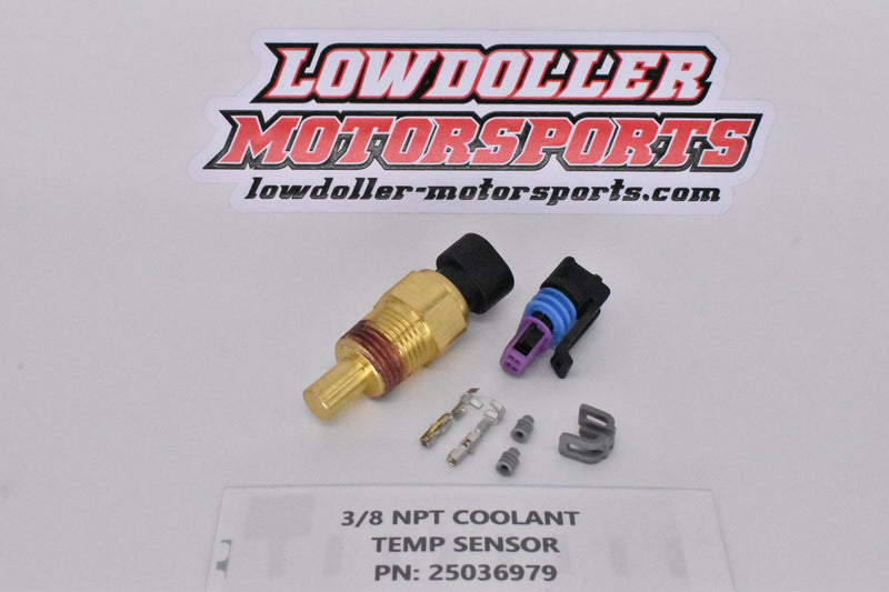Lowdoller Motorsports 3/8 NPT GM coolant temp sensor