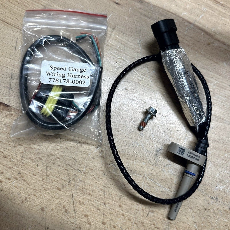 Capteur de vitesse de turbo Garrett 873148-0010 avec faisceau d'acquisition 778178-0002 et boulon de fixation