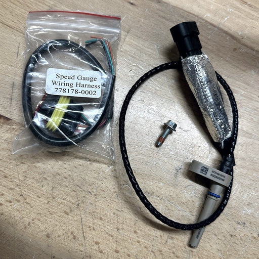 Capteur de vitesse de turbo Garrett 873148-0010 avec faisceau d'acquisition 778178-0002 et boulon de fixation
