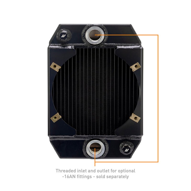 Mishimoto drag race radiator, black