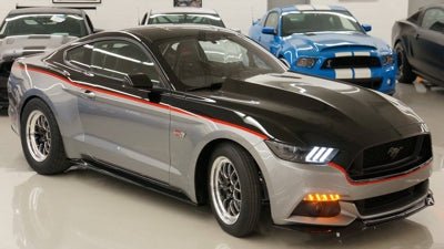Optic Armor race windows, 2015-2027 Mustang