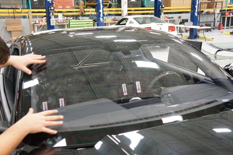 Optic Armor drop-in windshield, 2015+ Mustang