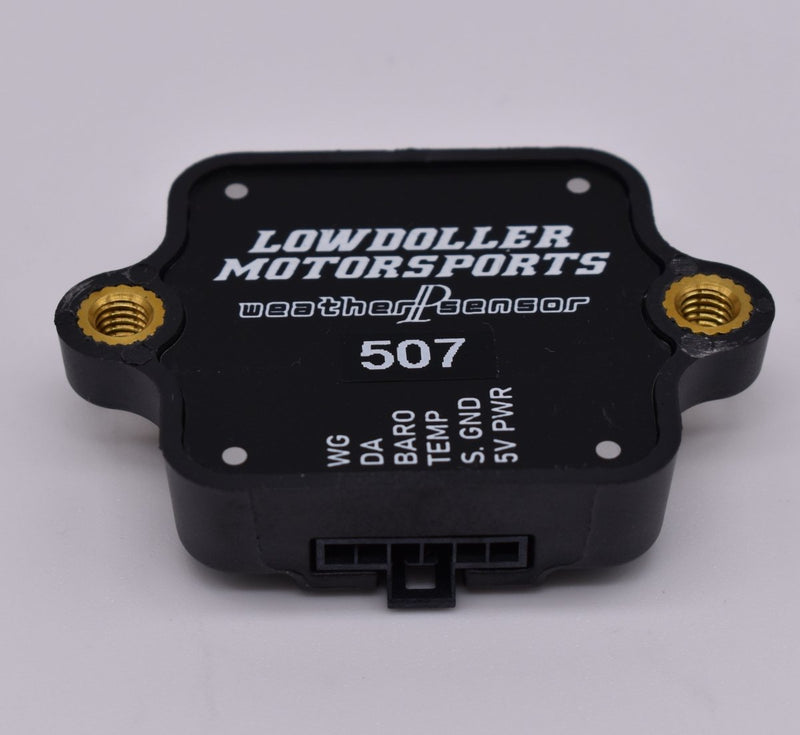 Lowdoller Motorsports Pro Series onboard weather sensor