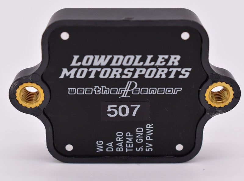 Lowdoller Motorsports Pro Series onboard weather sensor 100303