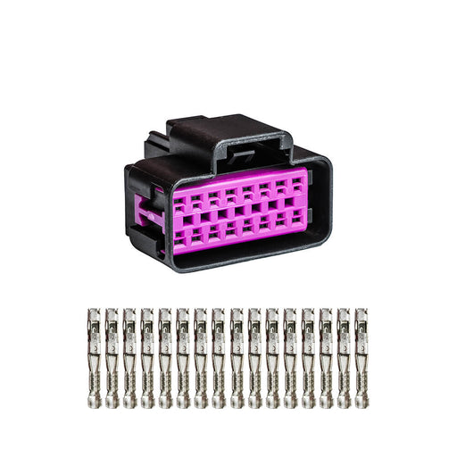 PRO550/600 16 - Way Connector Kit (Harness Side) - Billet Pro Shop