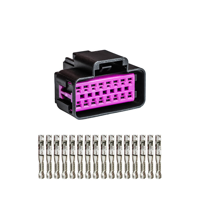 PRO550/600 16 - Way Connector Kit (Harness Side) - Billet Pro Shop