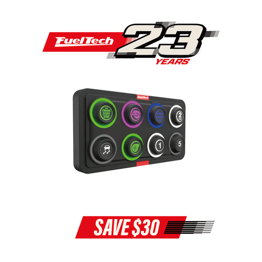SwitchPanel - 8 Mini - 8 Button Racing Switch Panel - Billet Pro Shop