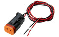 TBM Brakes dual outlet line lock with Deutsch connector harness
