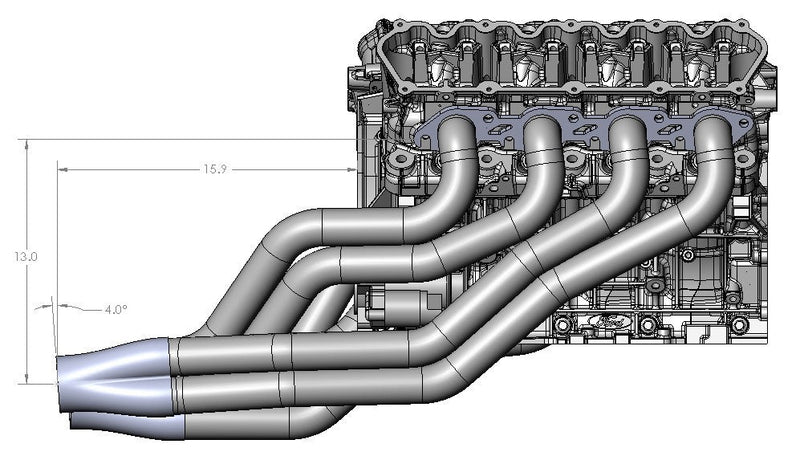 Ultimate Headers Mustang Godzilla 2” Swap/ AJE Early Mustang 432031 - Billet Pro Shop