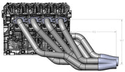 Ultimate Headers Mustang Godzilla 2” Swap/ AJE Early Mustang 432031 - Billet Pro Shop