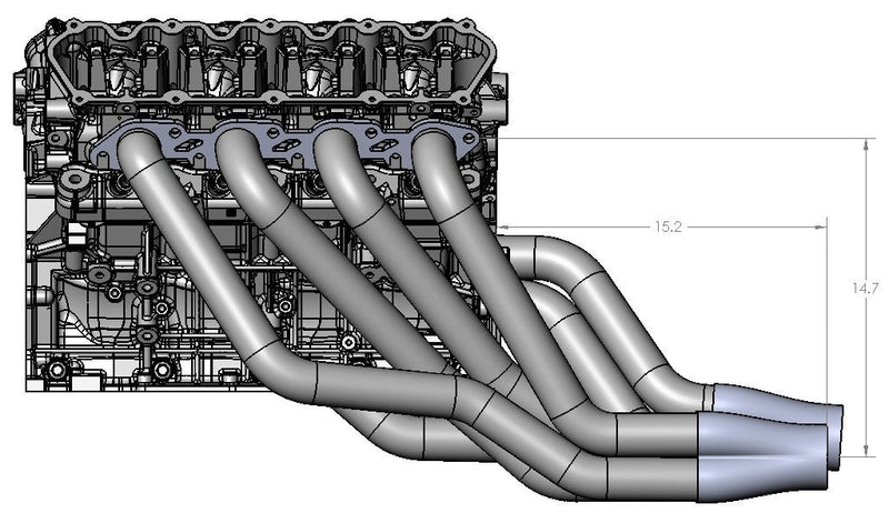 Ultimate Headers Mustang Godzilla 2” Swap/ AJE Early Mustang 432031 - Billet Pro Shop