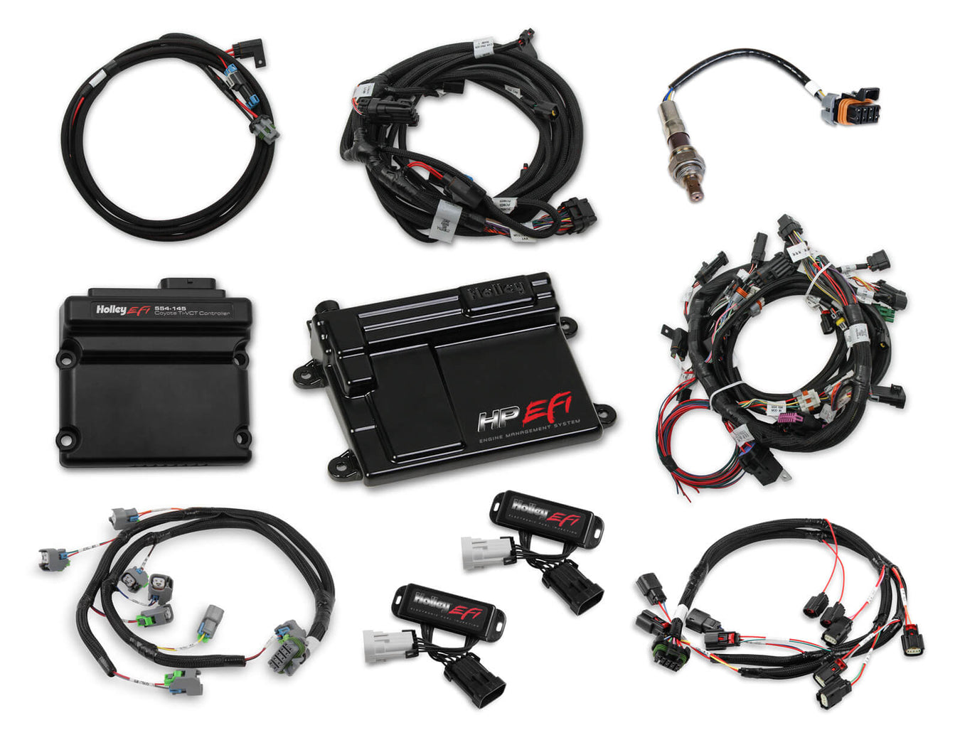 2011-2012 Ford Coyote TI-VCT HP EFI ECU Kit, NTK O2, Uscar INJ - Billet Pro Shop