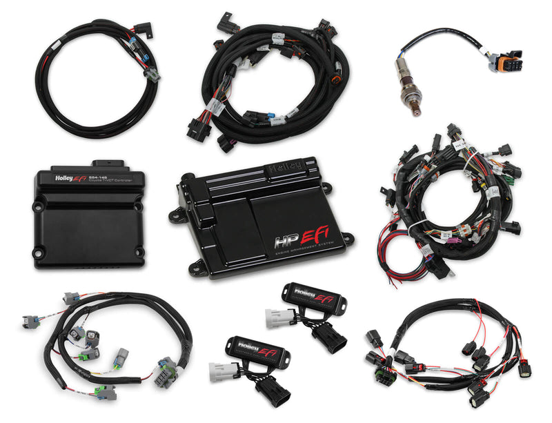2013-2015.5 Ford Coyote TI-VCT HP EFI ECU Kit, NTK O2, Uscar INJ - Billet Pro Shop