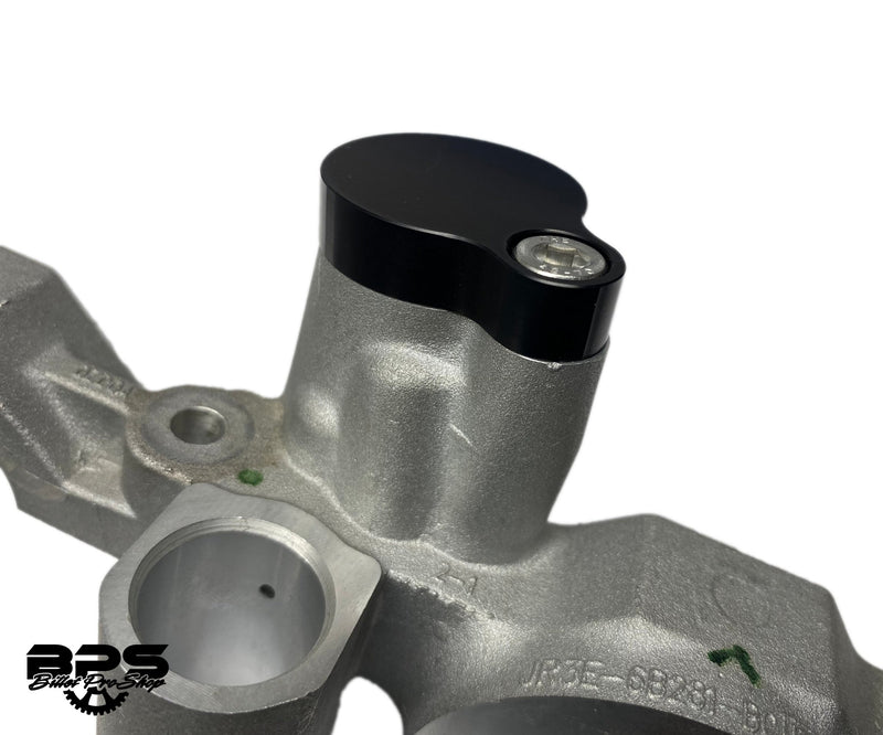 Billet aluminum VCT actuator delete pair for 2018+ Mustang GT - Billet Pro Shop