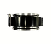 4 inch dual seal heavy duty clamp assembly in anodized black - Billet Pro Shop