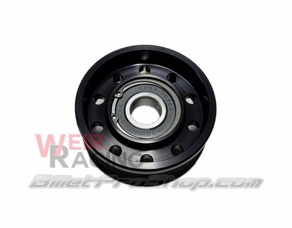 Billet Pro Shop 6-rib 76mm grooved idler pulley for 2007-2014 Shelby GT500