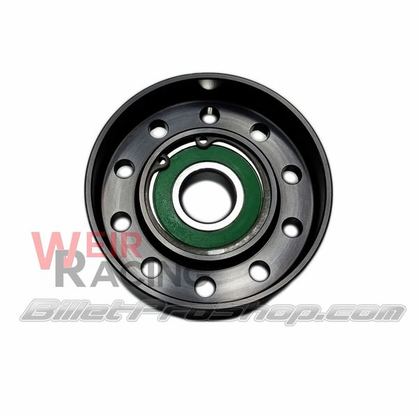 Billet Pro Shop 6-rib 76mm smooth idler pulley for 2007-2014 Shelby GT500