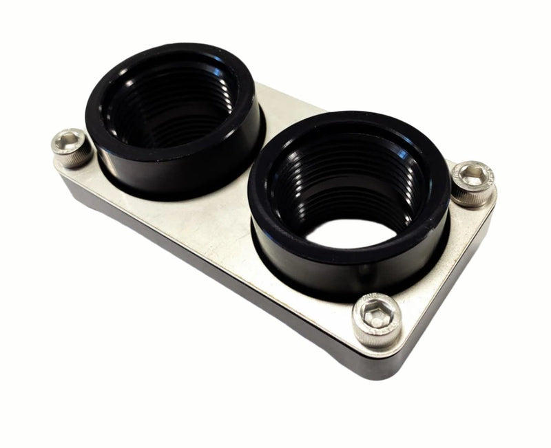 BPS 16 AN firewall pass through fitting, billet aluminum
