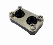 BPS 1/8in brake and boost line firewall pass through fitting