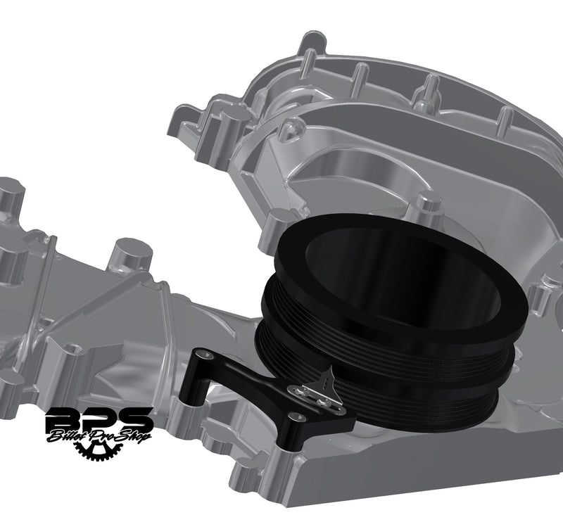 BPS Coyote adjustable top dead centre timing pointer, billet aluminum