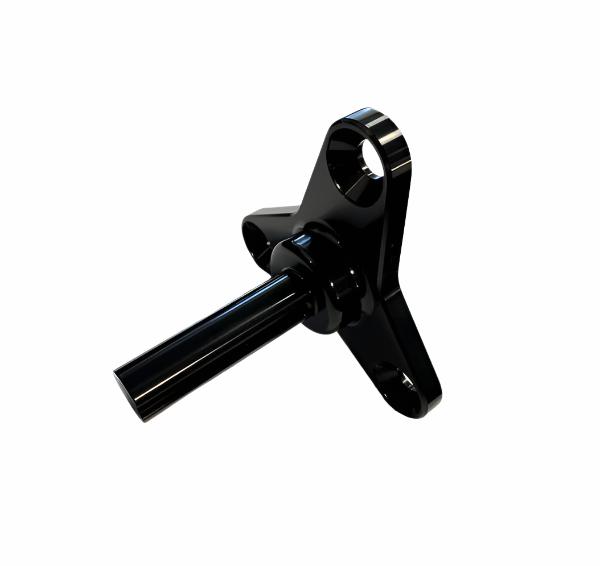 Billet Pro Shop 5/8 inch crank mandrel, billet aluminum fuel pump drive mandrel