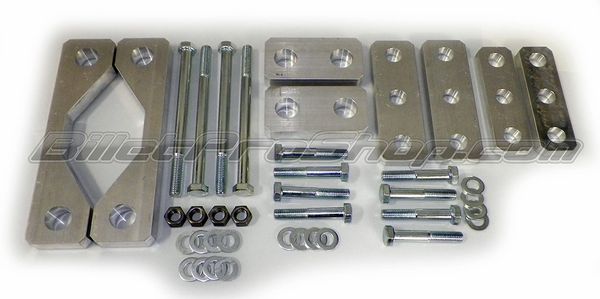 Billet Pro Shop engine lowering kit for 2005-2014 Ford Mustang