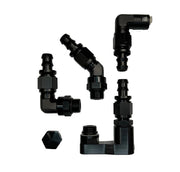 Billet Pro Shop fuel line adapter and plumbing kit, AN fuel fittings