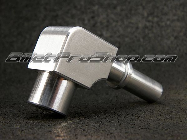 Billet Pro Shop high flow plenum EVAP fitting, billet aluminum