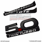 Billet aluminum Mustang GT fender emblems - Billet Pro Shop