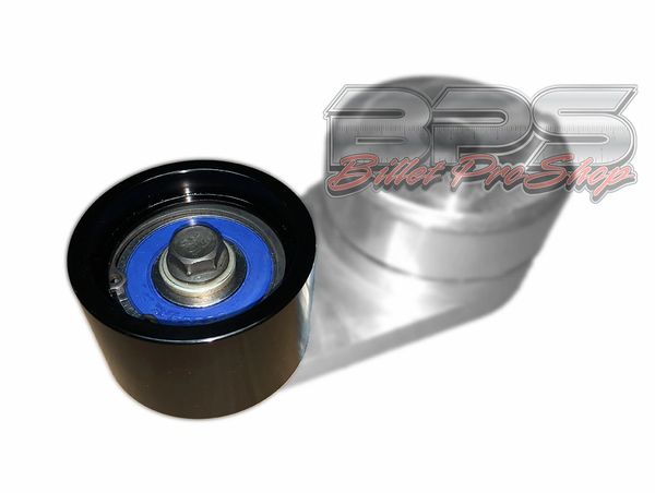 Billet Pro Shop Thump and ARS tensioner pulley, billet aluminum belt tensioner