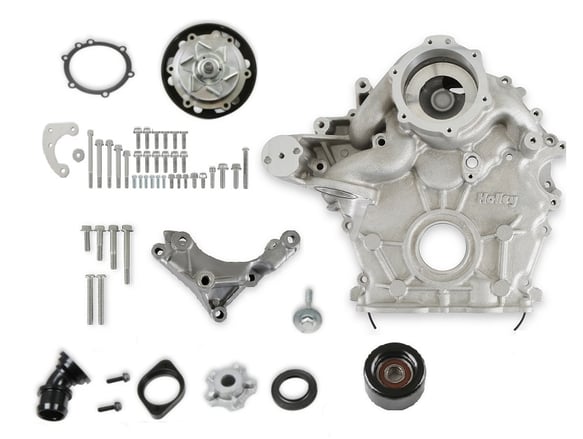 Holley Godzilla High-mount Base Accessory Drive Kit - Billet Pro Shop