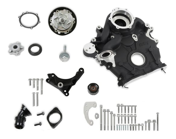 Holley Godzilla High-mount Base Accessory Drive Kit - Billet Pro Shop