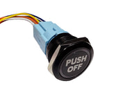 Push Off 25mm Latching Button - Billet Pro Shop