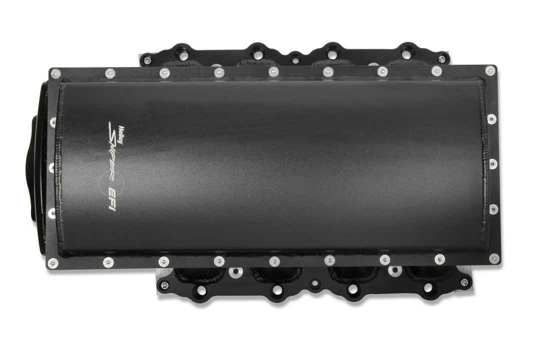 SNIPER EFI FABRICATED RACE SERIES INTAKE MANIFOLD - 2011-22 FORD 5.0L COYOTE - Billet Pro Shop