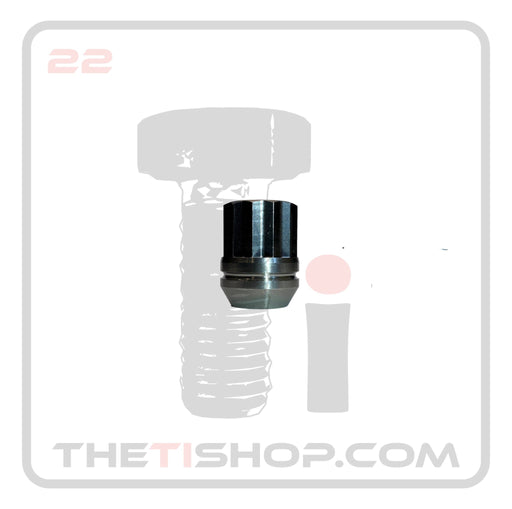 TI 1/2" - 20 Acorn 60* Seat Lug Nut - Billet Pro Shop