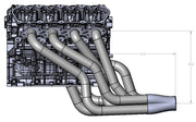 Ultimate Headers Mustang Godzilla Swap Headers 432011 - Billet Pro Shop